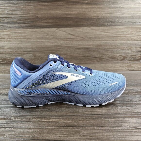 Brooks Adrenaline GTS 22 Guiderails Blue Running Shoes Sneakers - Women's Sz 12 - Picture 9 of 16